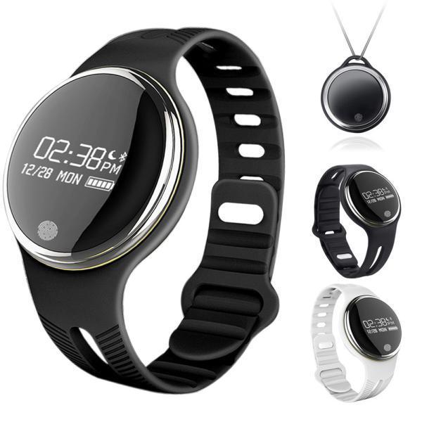 E07 - Круглые водонепроницаемые IP67 смарт-часы и фитнес-браслет с Bluetooth и монитором сна